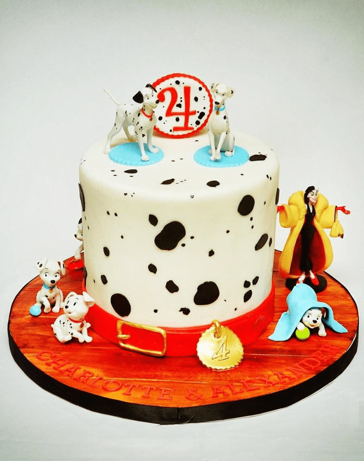 Comely 101 Dalmatians Cake