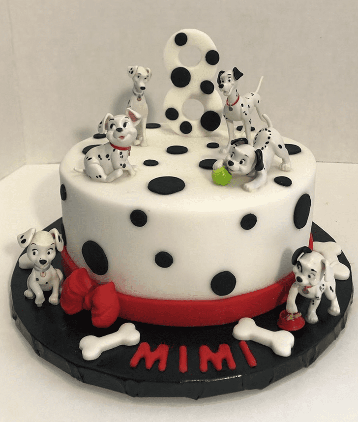 Inviting 101 Dalmatians Cake