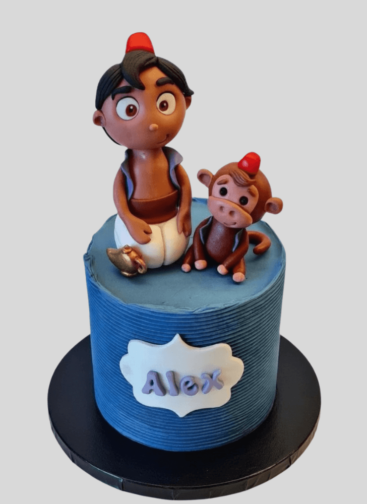 Adorable Aladdin Cake