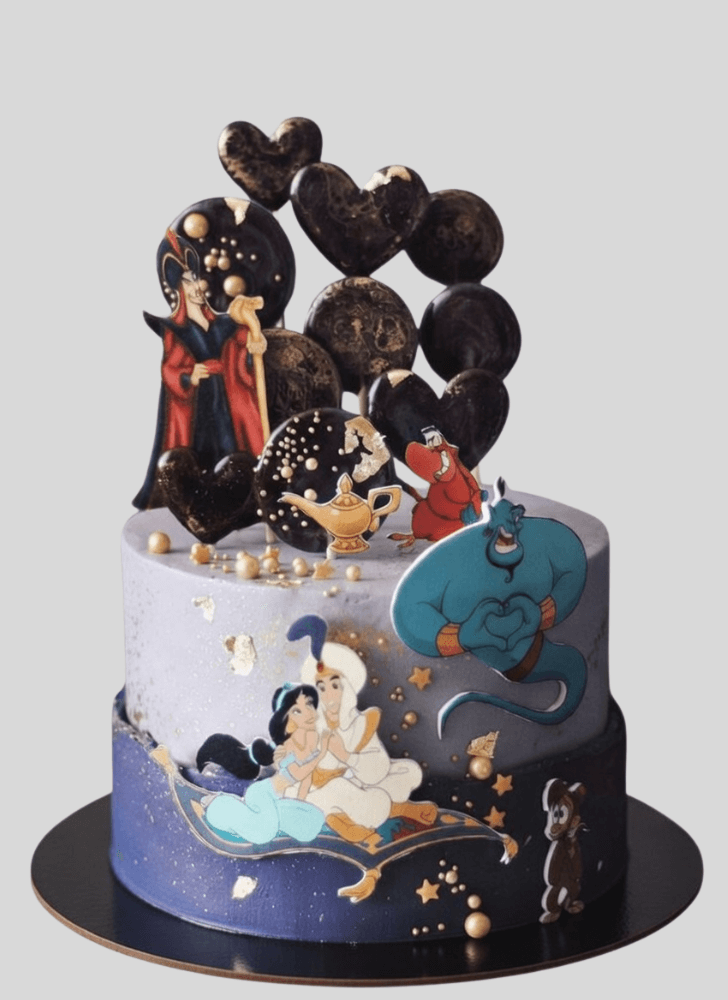 Appealing Aladdin Cake