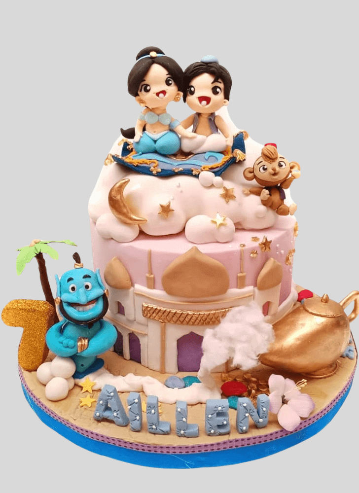 Charming Aladdin Cake