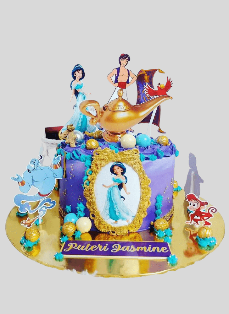 Elegant Aladdin Cake