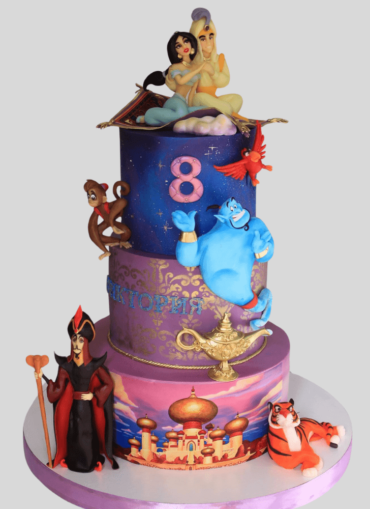 Wonderful Aladdin Cake Design