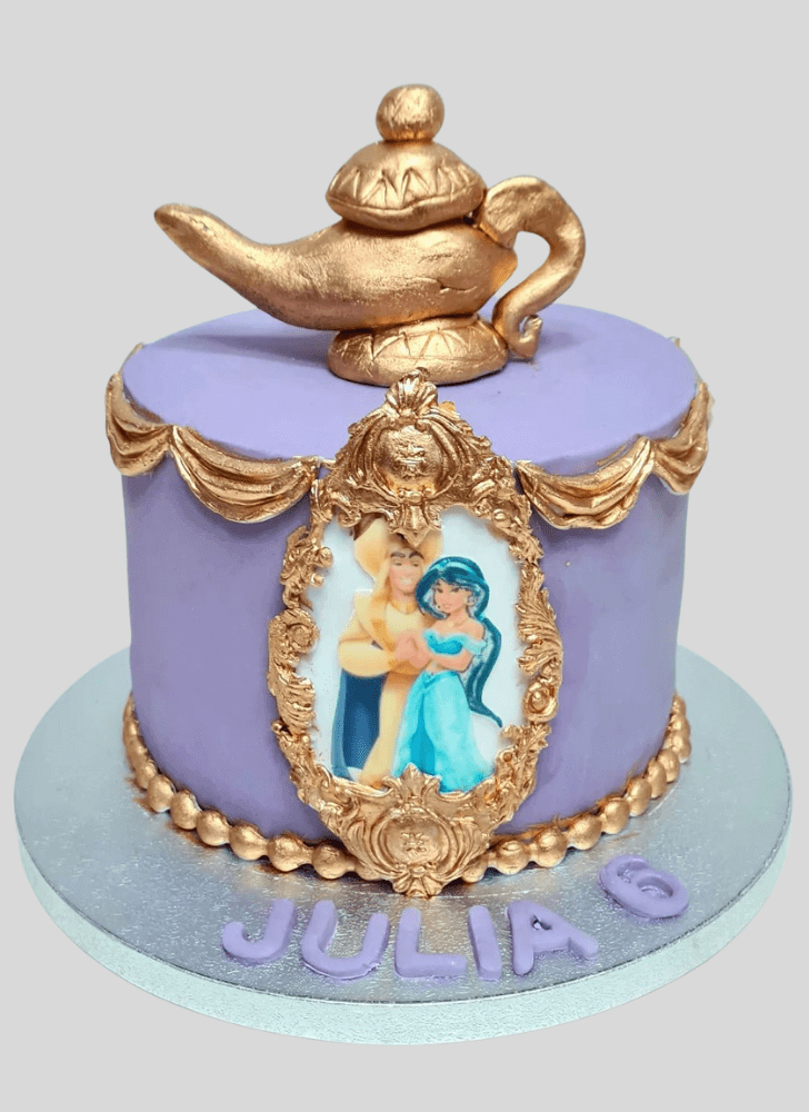 Lovely Aladdin Cake Design