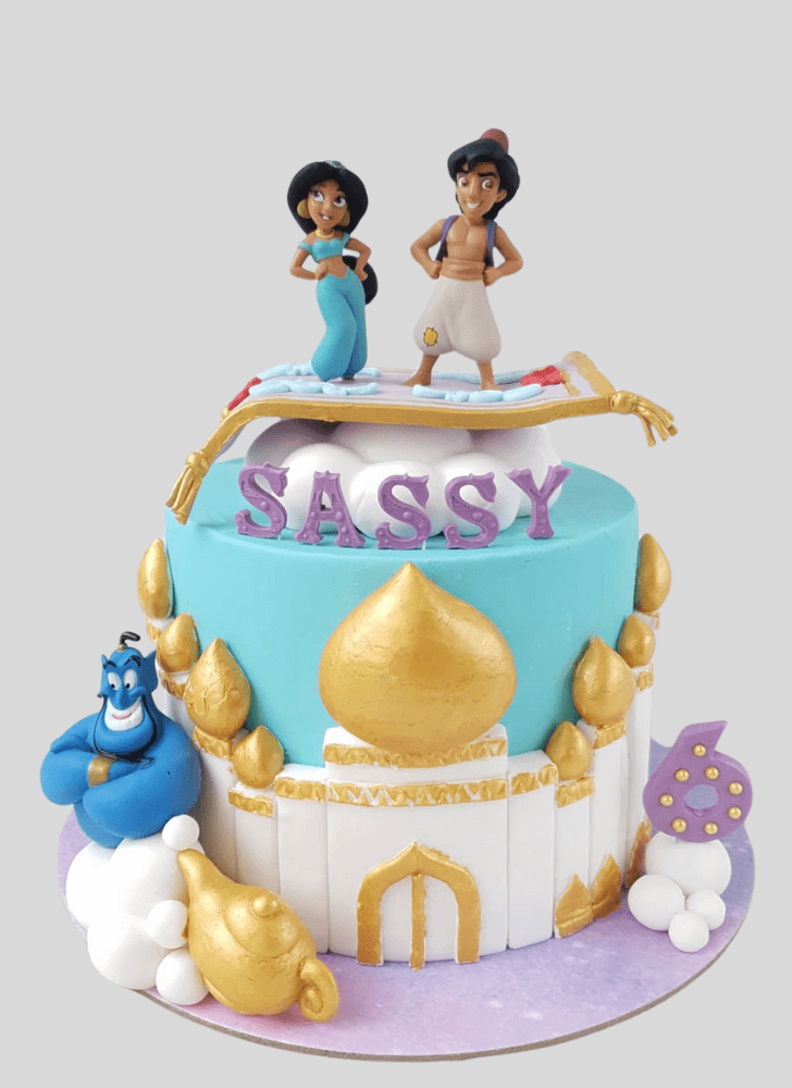 Pleasing Aladdin Cake
