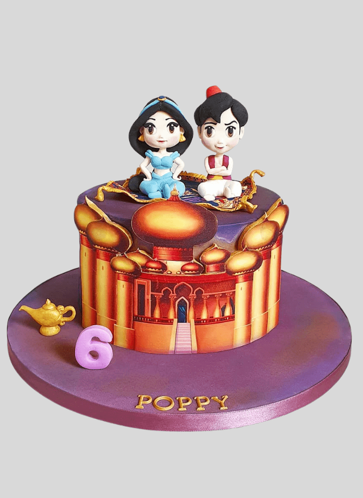 Shapely Aladdin Cake