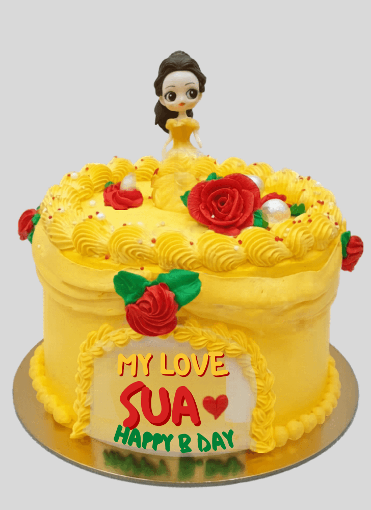 Beauteous Beauty and the Beast Cake