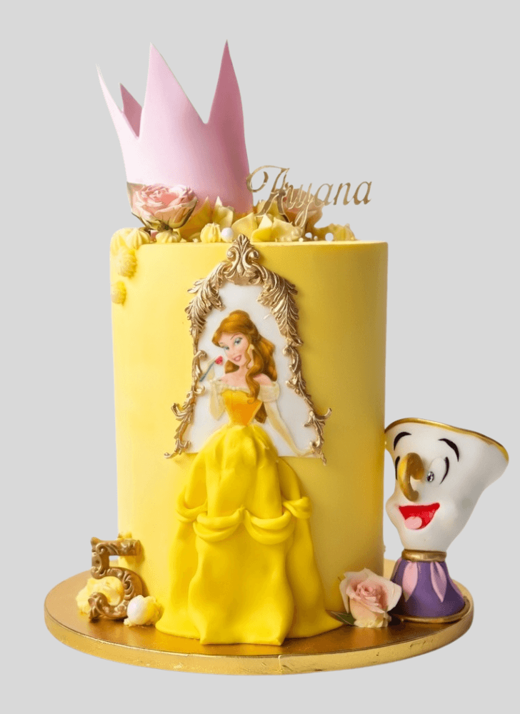 Bewitching Beauty and the Beast Cake
