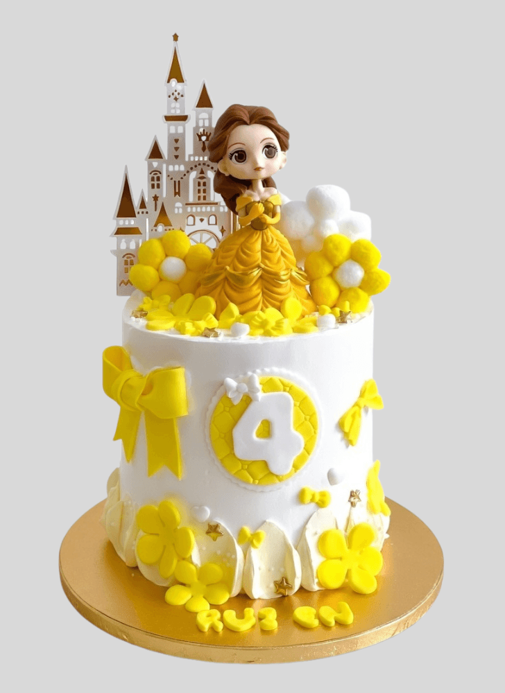 Charming Beauty and the Beast Cake