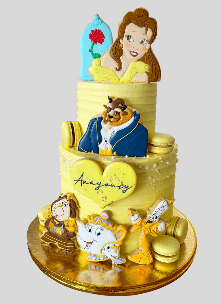 Excellent Beauty and the Beast Cake