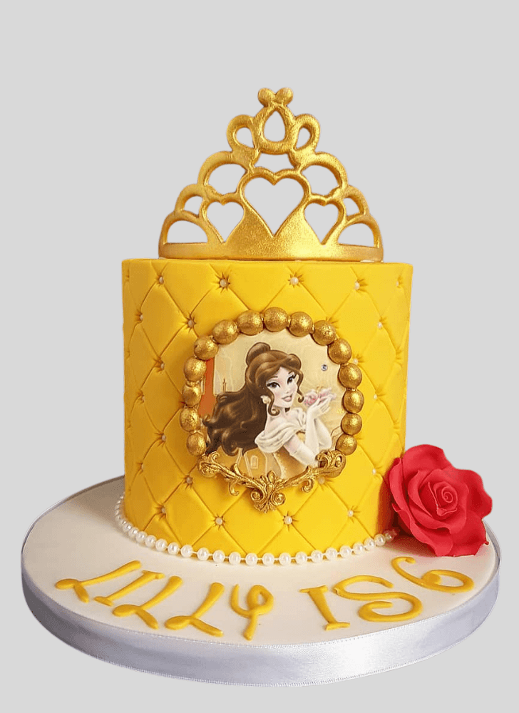Fair Beauty and the Beast Cake