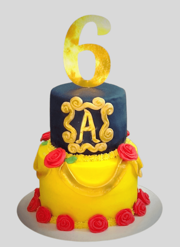 Fine Beauty and the Beast Cake