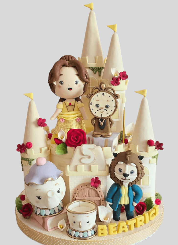 Grand Beauty and the Beast Cake