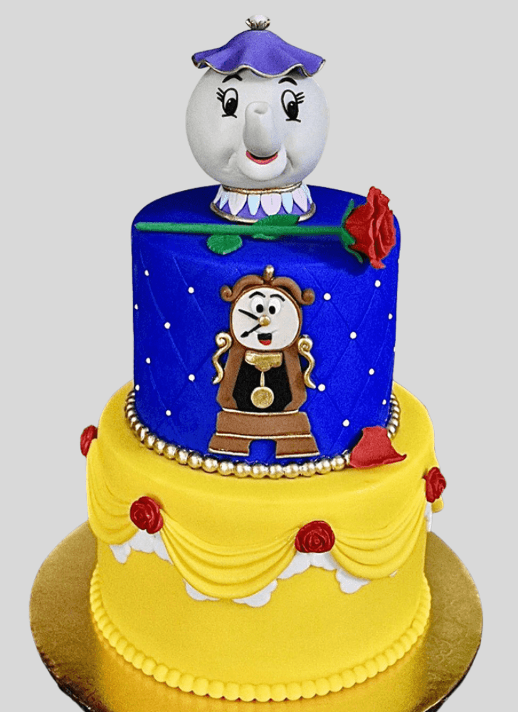 Ideal Beauty and the Beast Cake