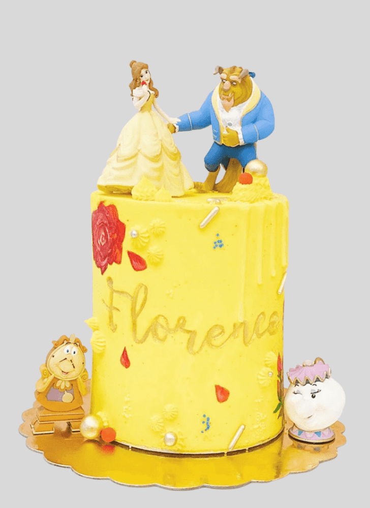 Nice Beauty and the Beast Cake