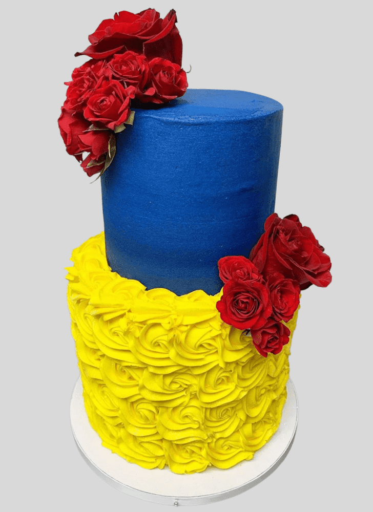 Pretty Beauty and the Beast Cake