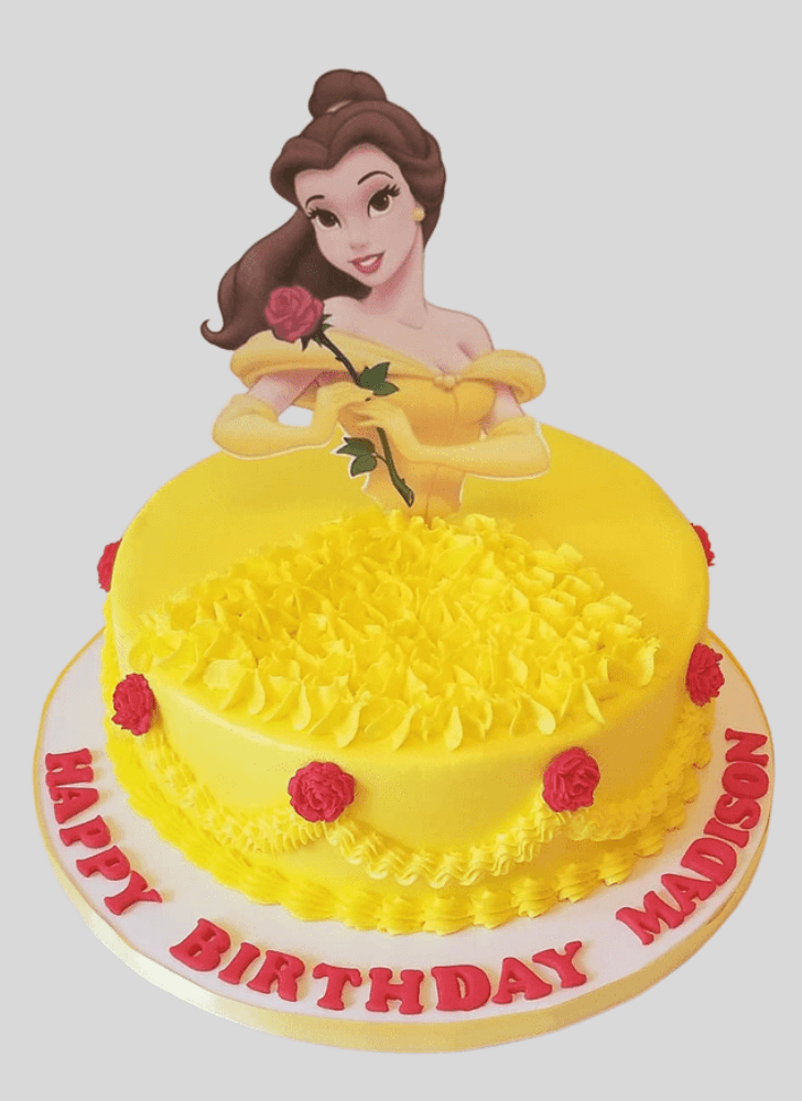 Radiant Beauty and the Beast Cake
