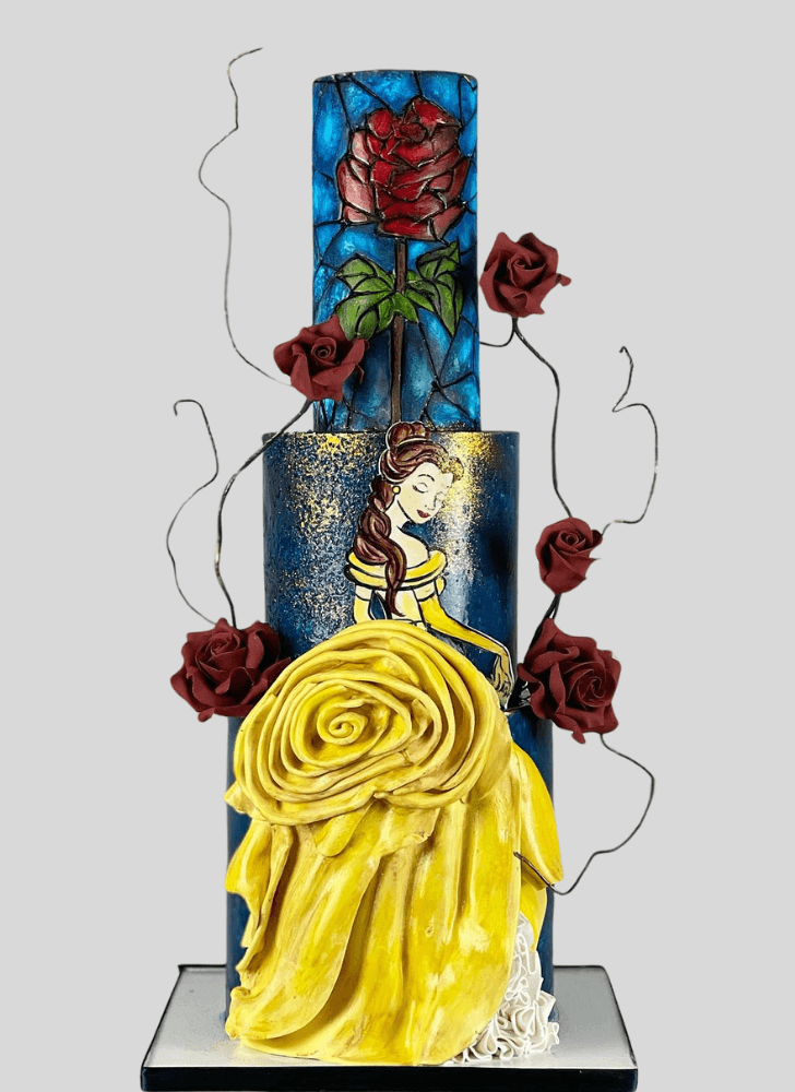 Slightly Beauty and the Beast Cake