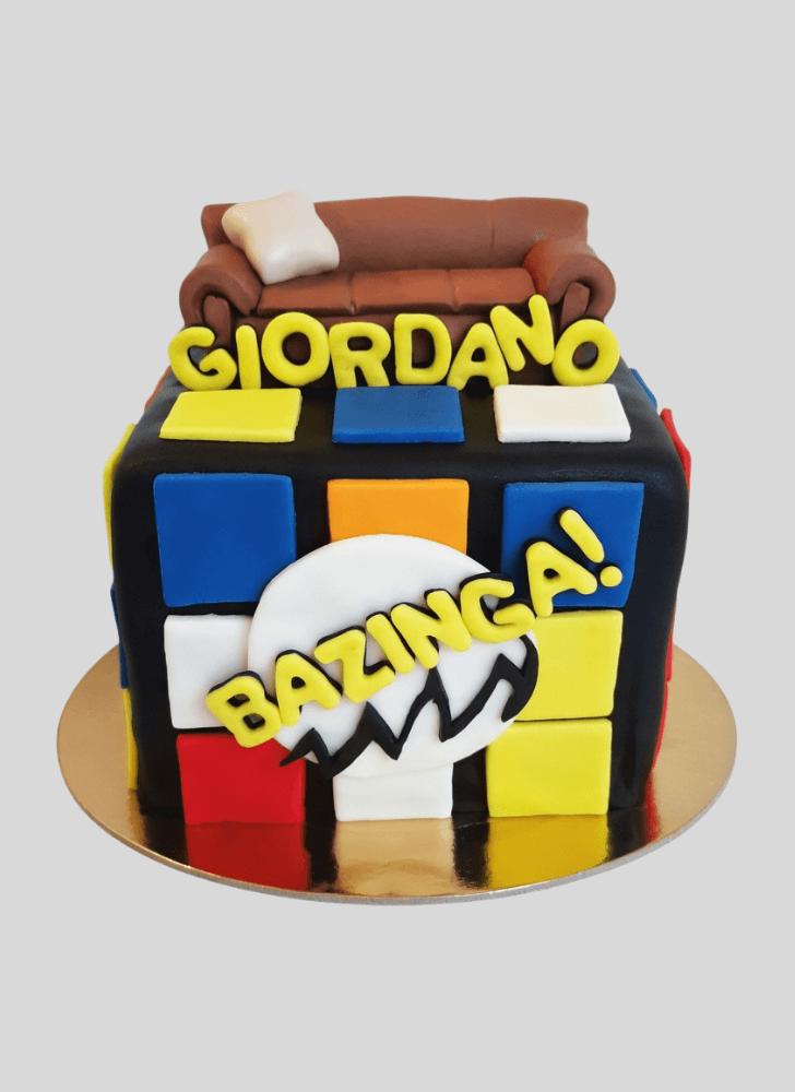 Beauteous Big Bang Theory Cake