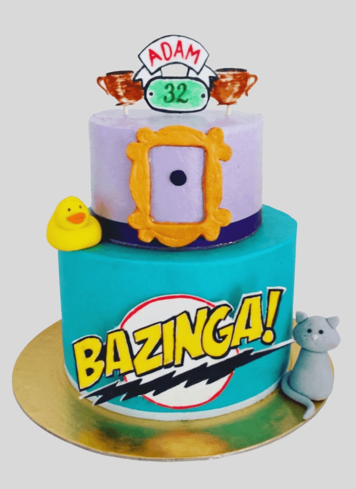 Bewitching Big Bang Theory Cake