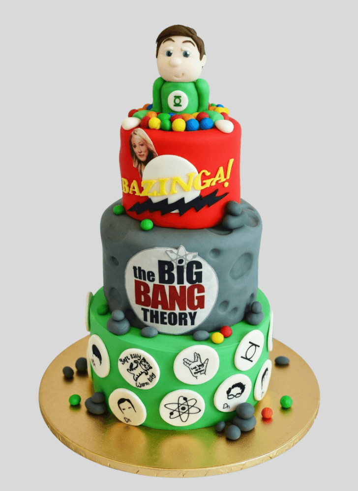 Charming Big Bang Theory Cake