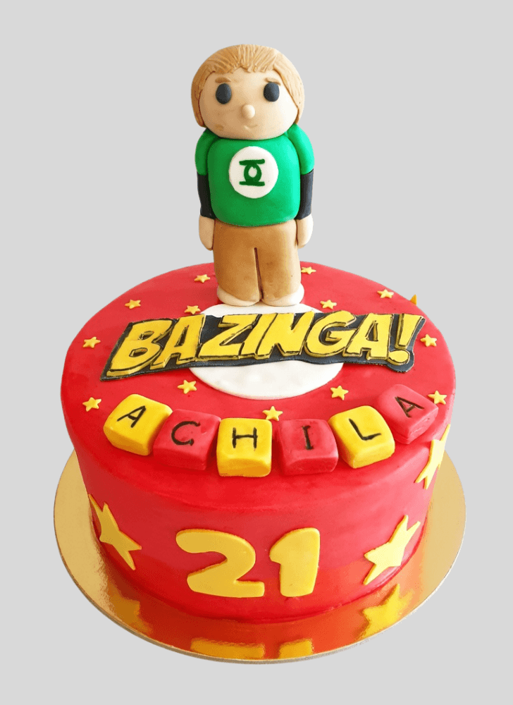 Cute Big Bang Theory Cake