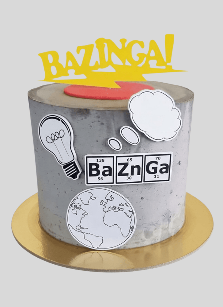 Dazzling Big Bang Theory Cake