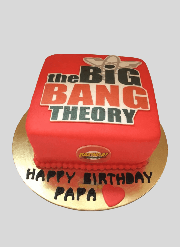 Delightful Big Bang Theory Cake