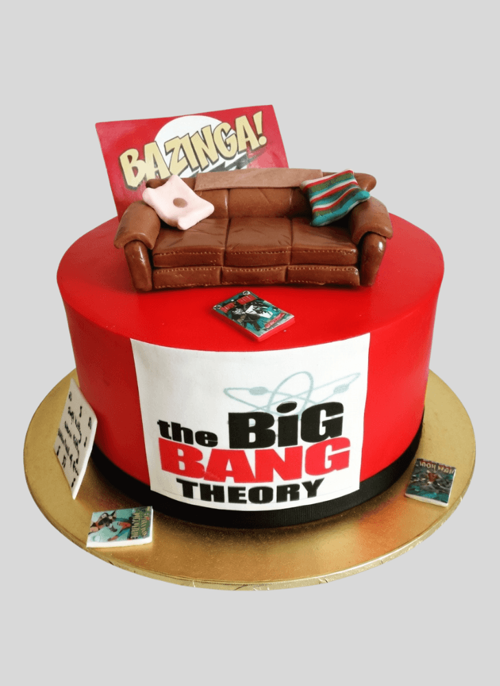 Enthralling Big Bang Theory Cake