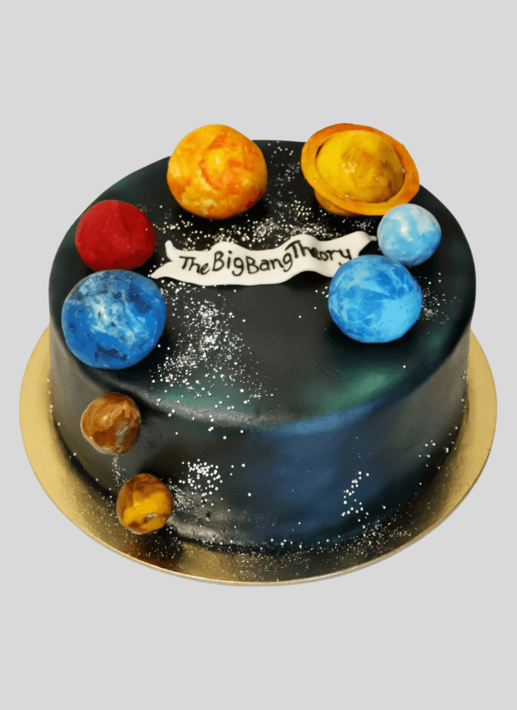Enticing Big Bang Theory Cake