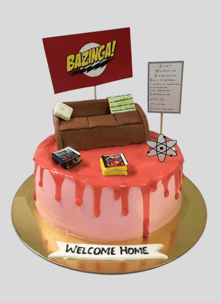 Exquisite Big Bang Theory Cake