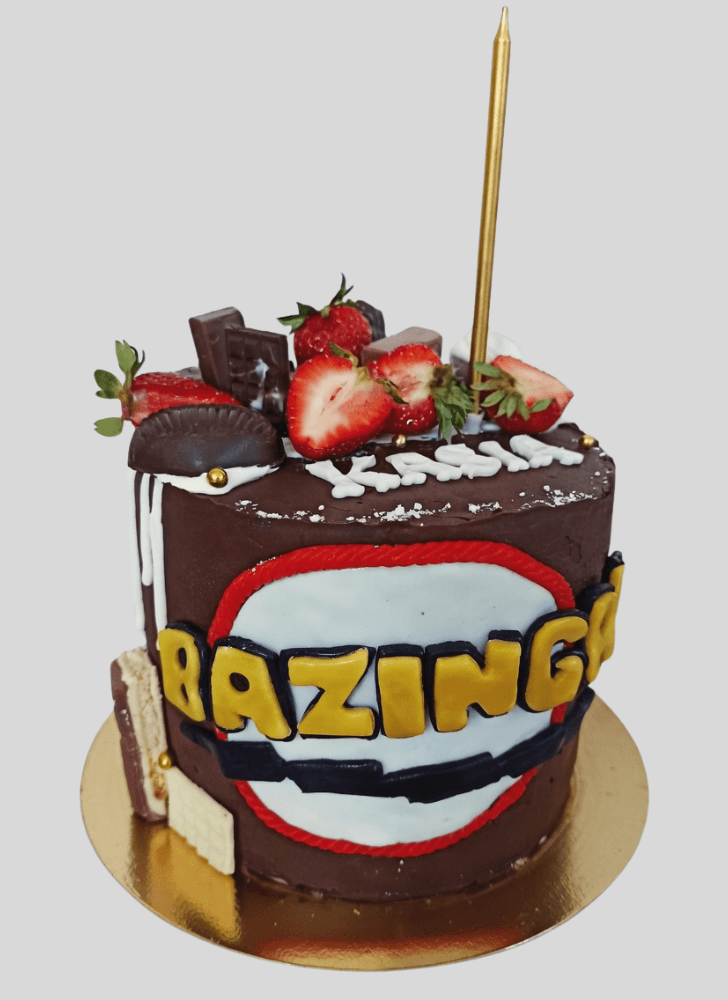 Fascinating Big Bang Theory Cake