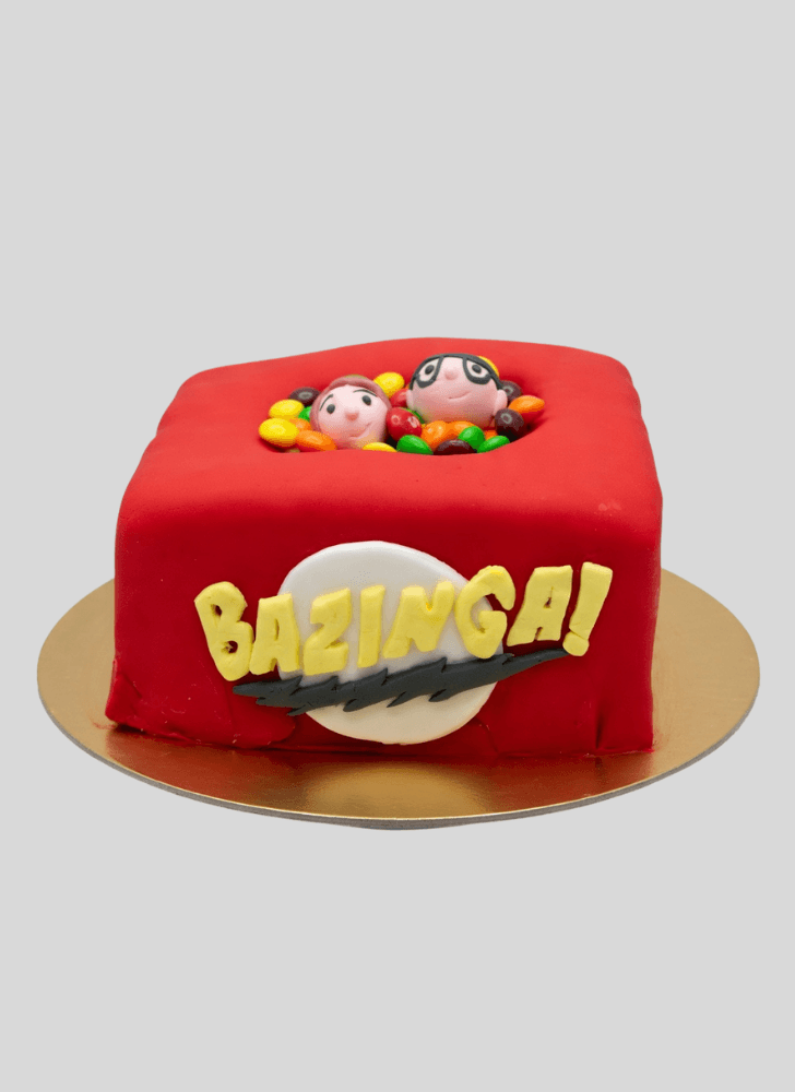 Fine Big Bang Theory Cake