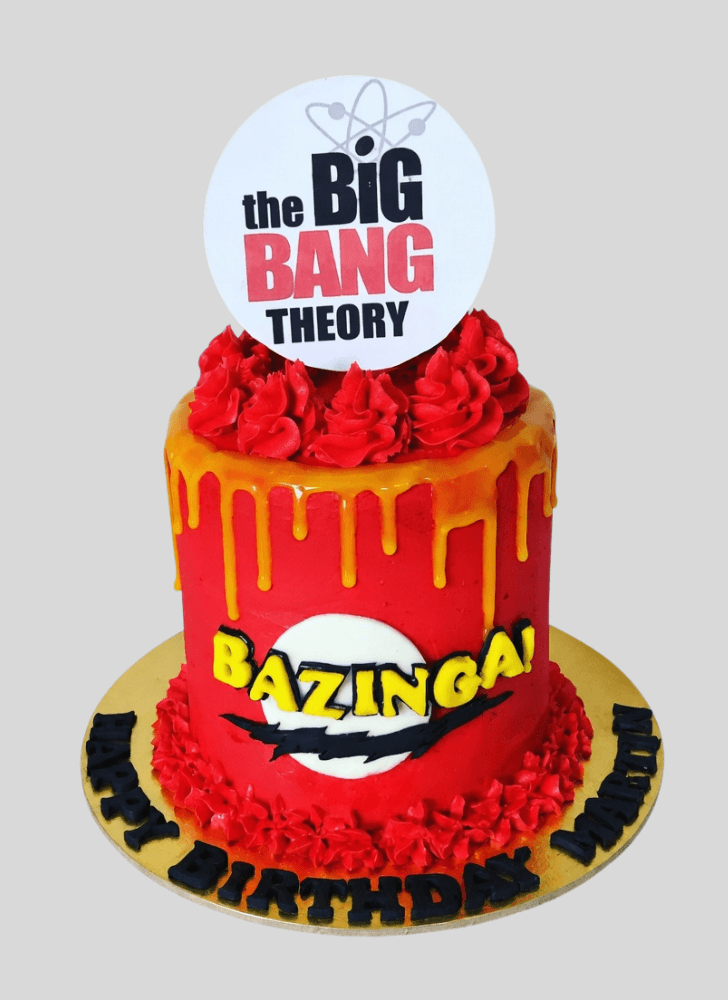 Gorgeous Big Bang Theory Cake