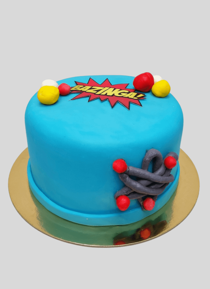 Grand Big Bang Theory Cake