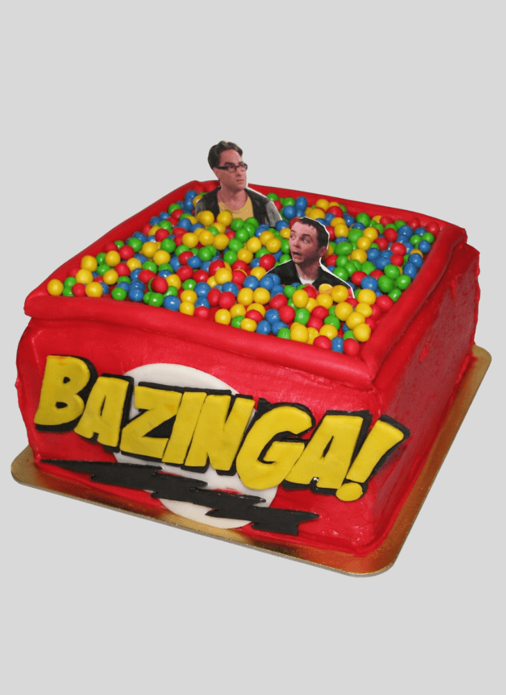 Handsome Big Bang Theory Cake