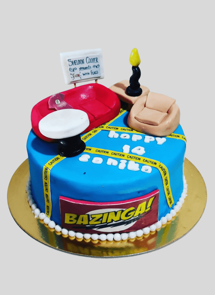 Marvelous Big Bang Theory Cake