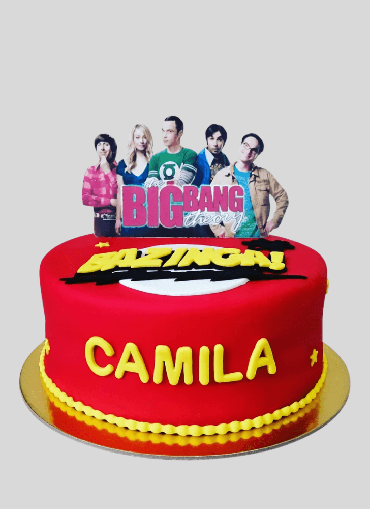 Nice Big Bang Theory Cake