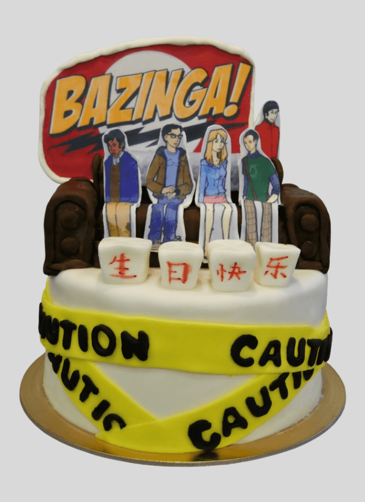 Ravishing Big Bang Theory Cake