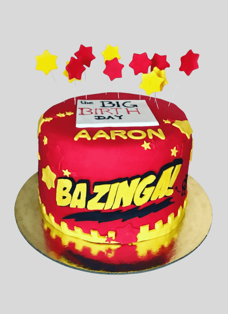 Resplendent Big Bang Theory Cake