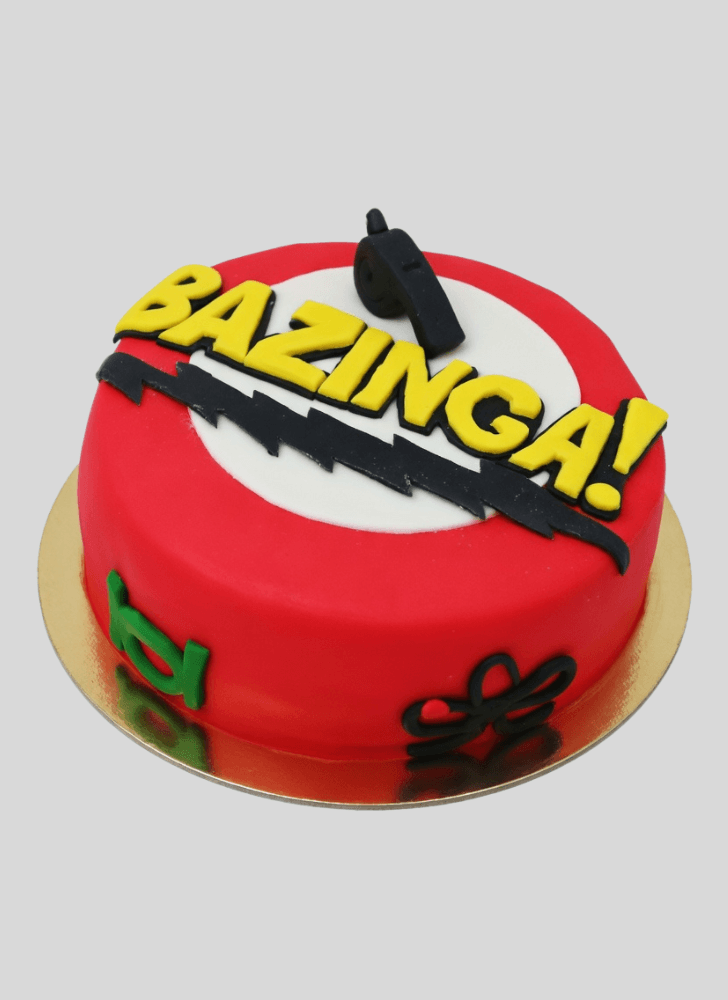 Splendid Big Bang Theory Cake
