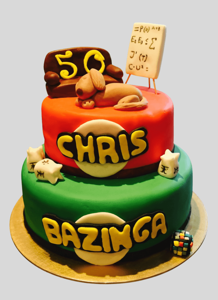 Superb Big Bang Theory Cake