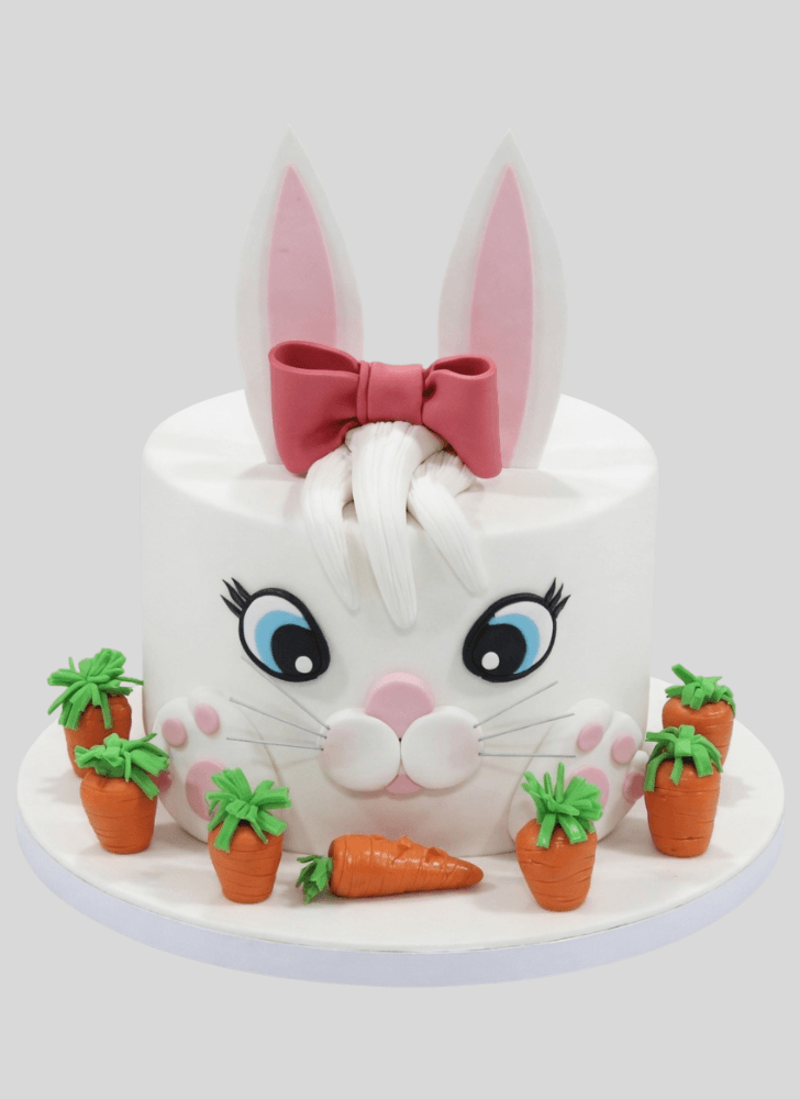 Admirable Bunny Cake Design