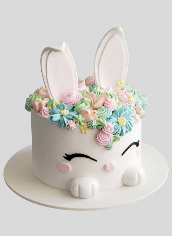 Alluring Bunny Cake