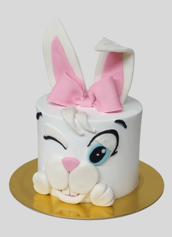 Cute Bunny Cake