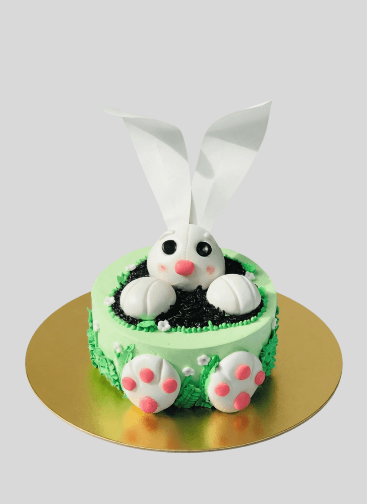 Dazzling Bunny Cake