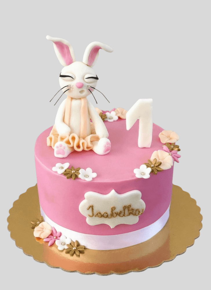Delicate Bunny Cake