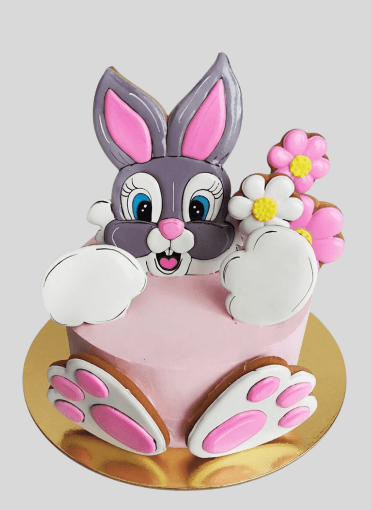 Elegant Bunny Cake