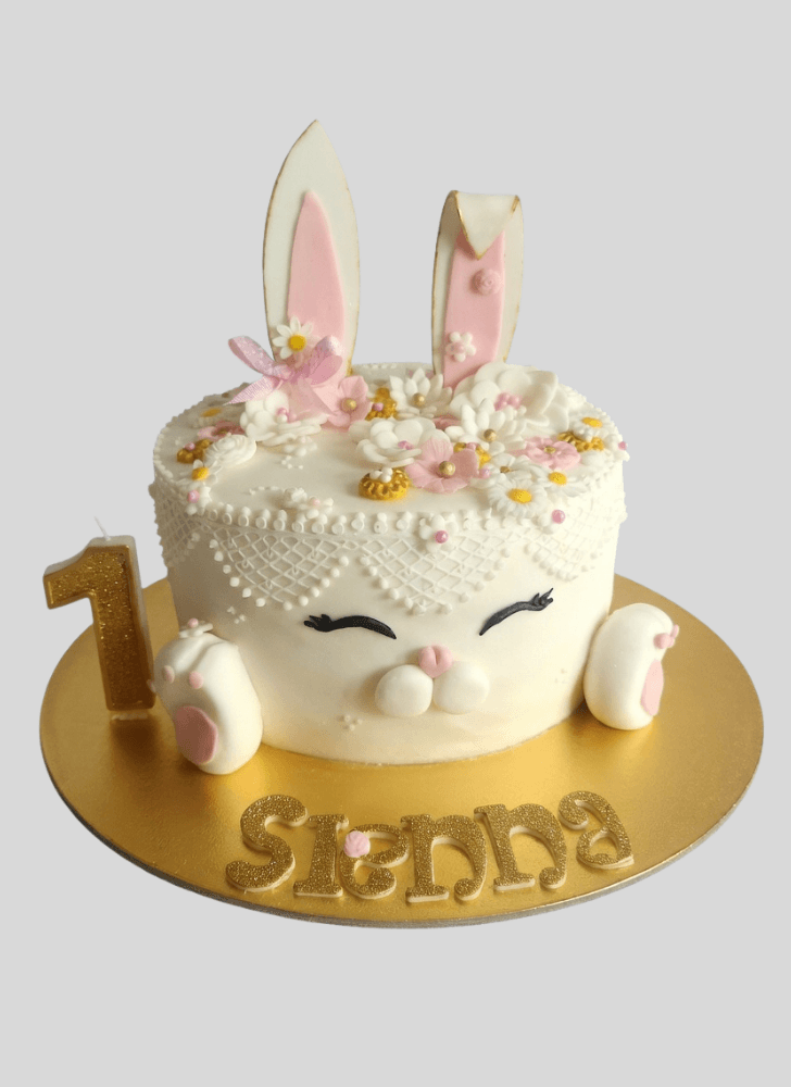 Pleasing Bunny Cake