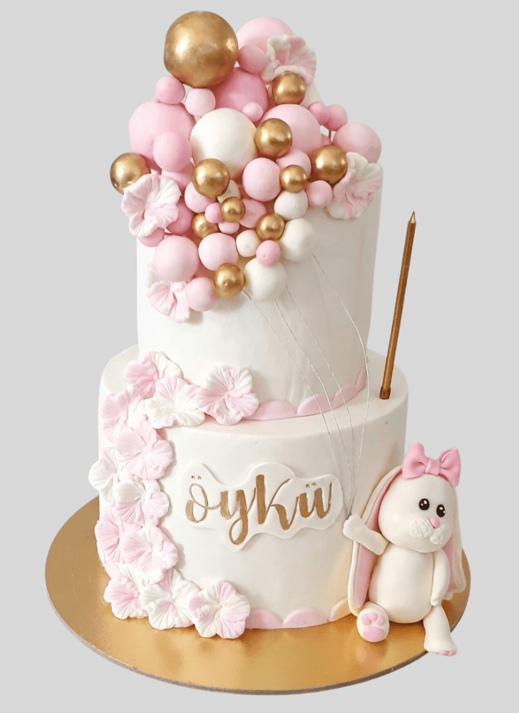 Resplendent Bunny Cake